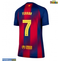 Barcelona Ferran Torres #7 Heimtrikot Frauen 2025-26 Kurzarm